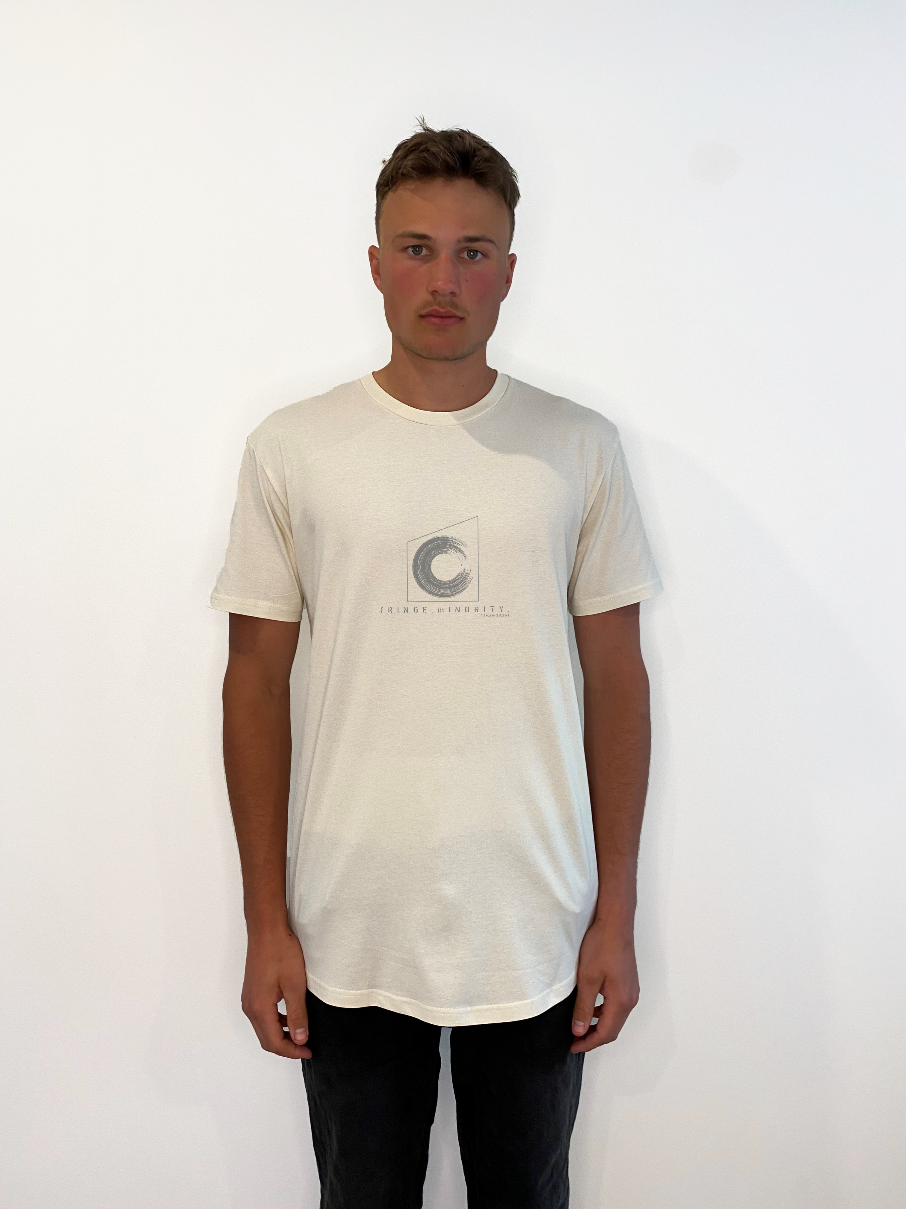 Ecru Curved Tee Original