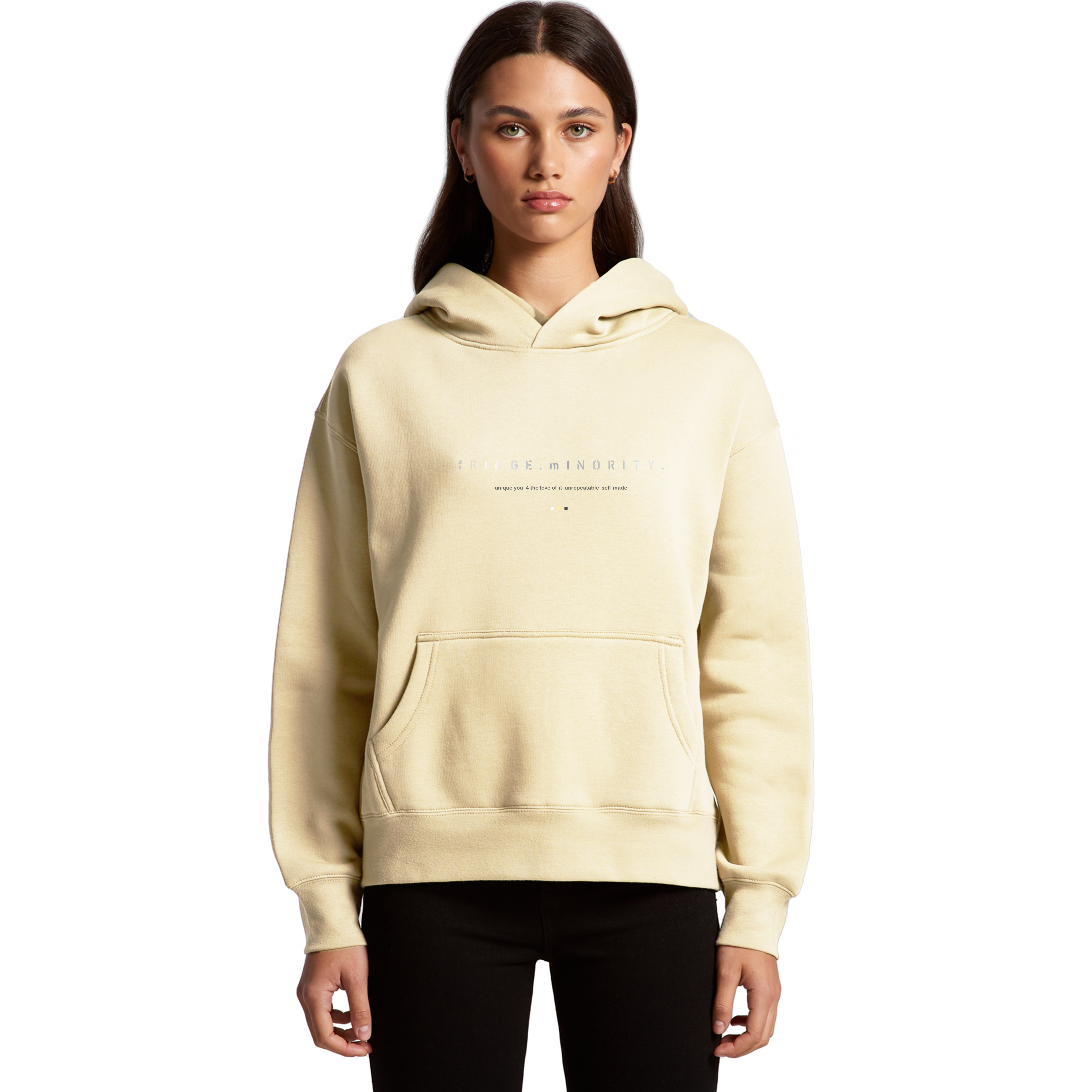 Orchid Relaxed Hoodie Silver Lines