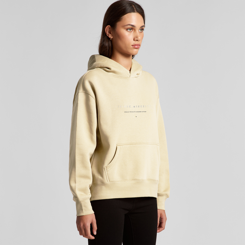 Orchid Relaxed Hoodie Silver Lines