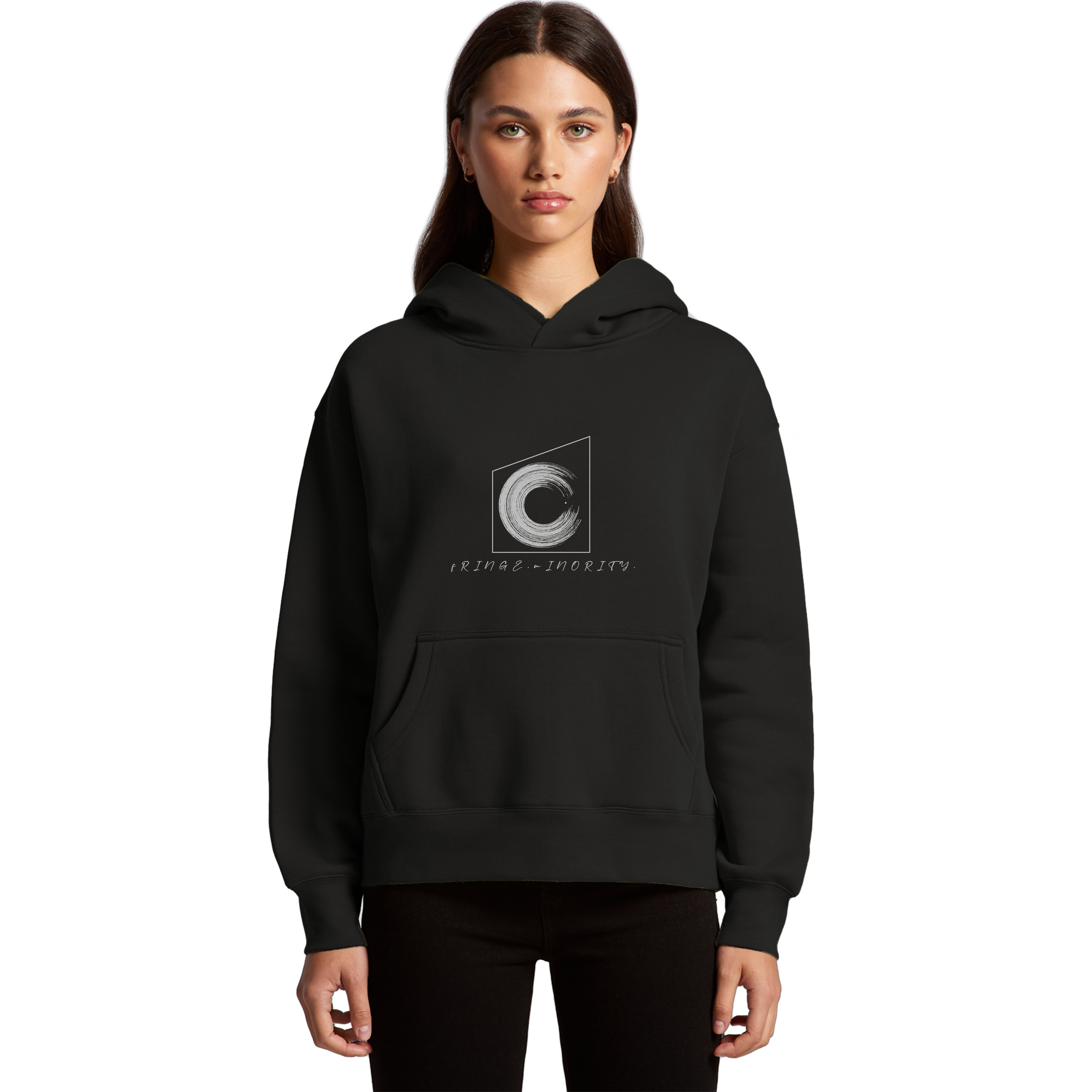 Black Relaxed Hoodie Original Cally