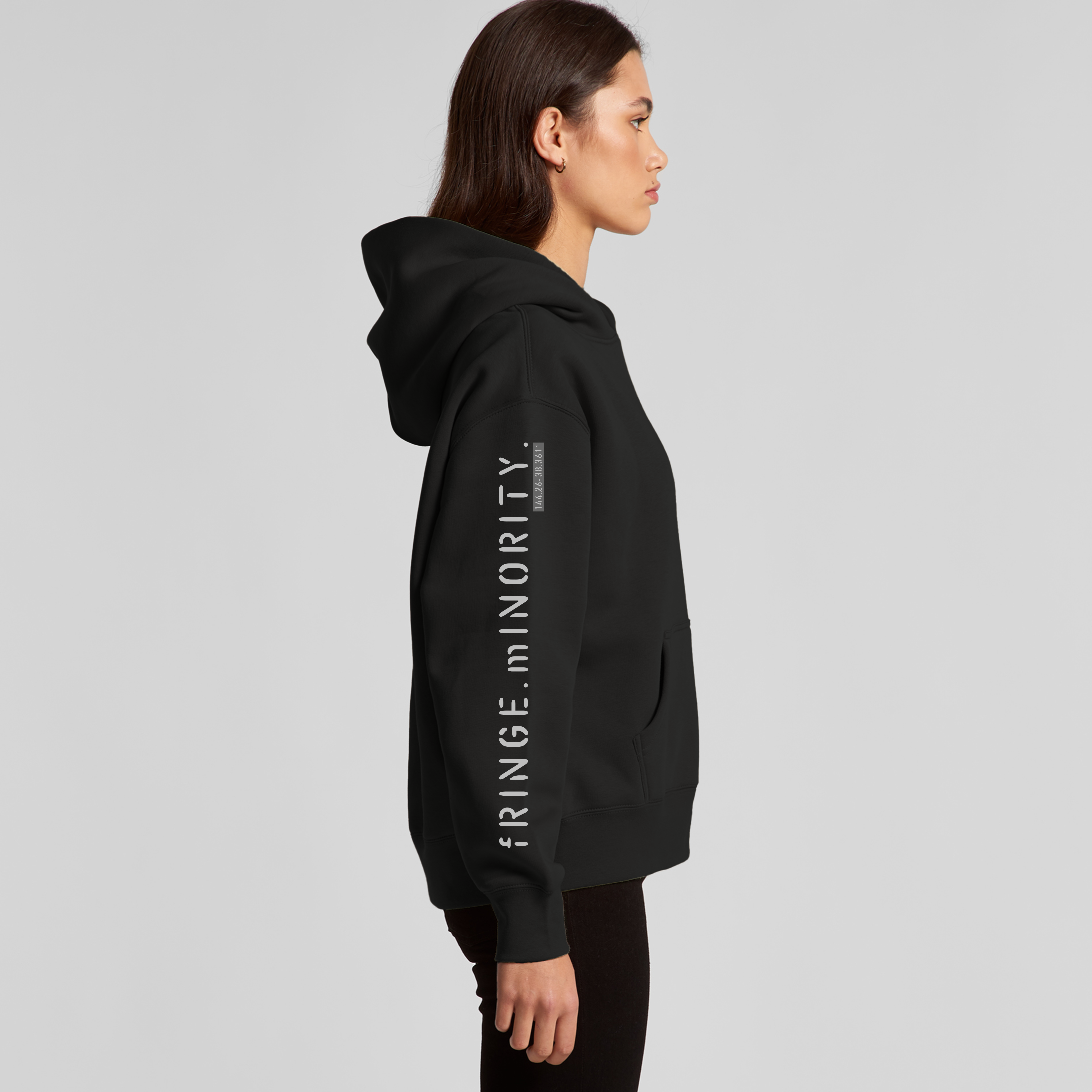 Black Relaxed Hoodie Original