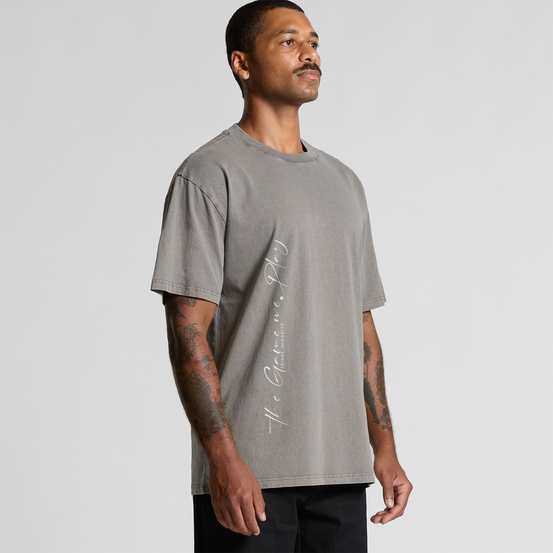 Charcoal Faded Relaxed Tee Game We Play