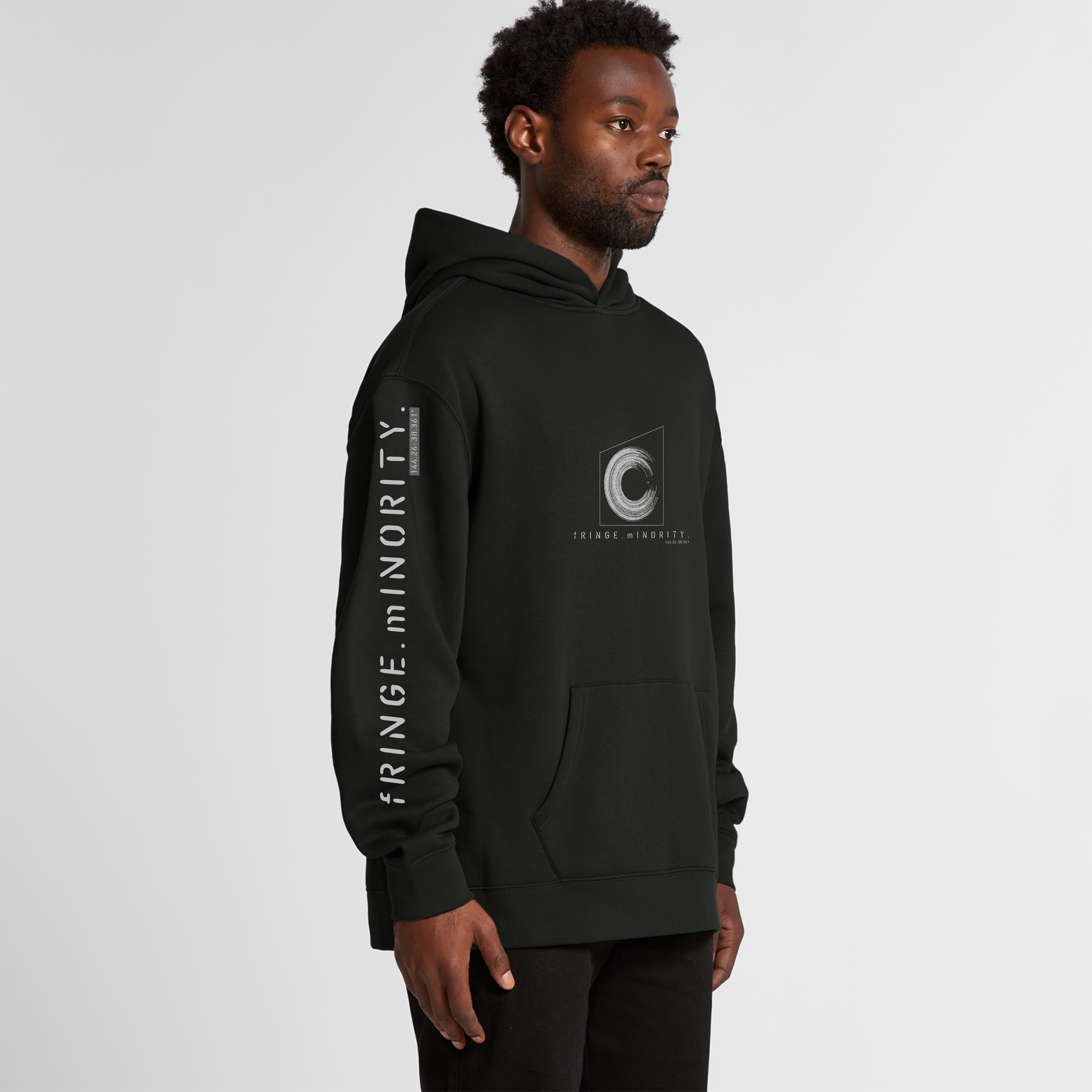 Black Relaxed Hoodie Original