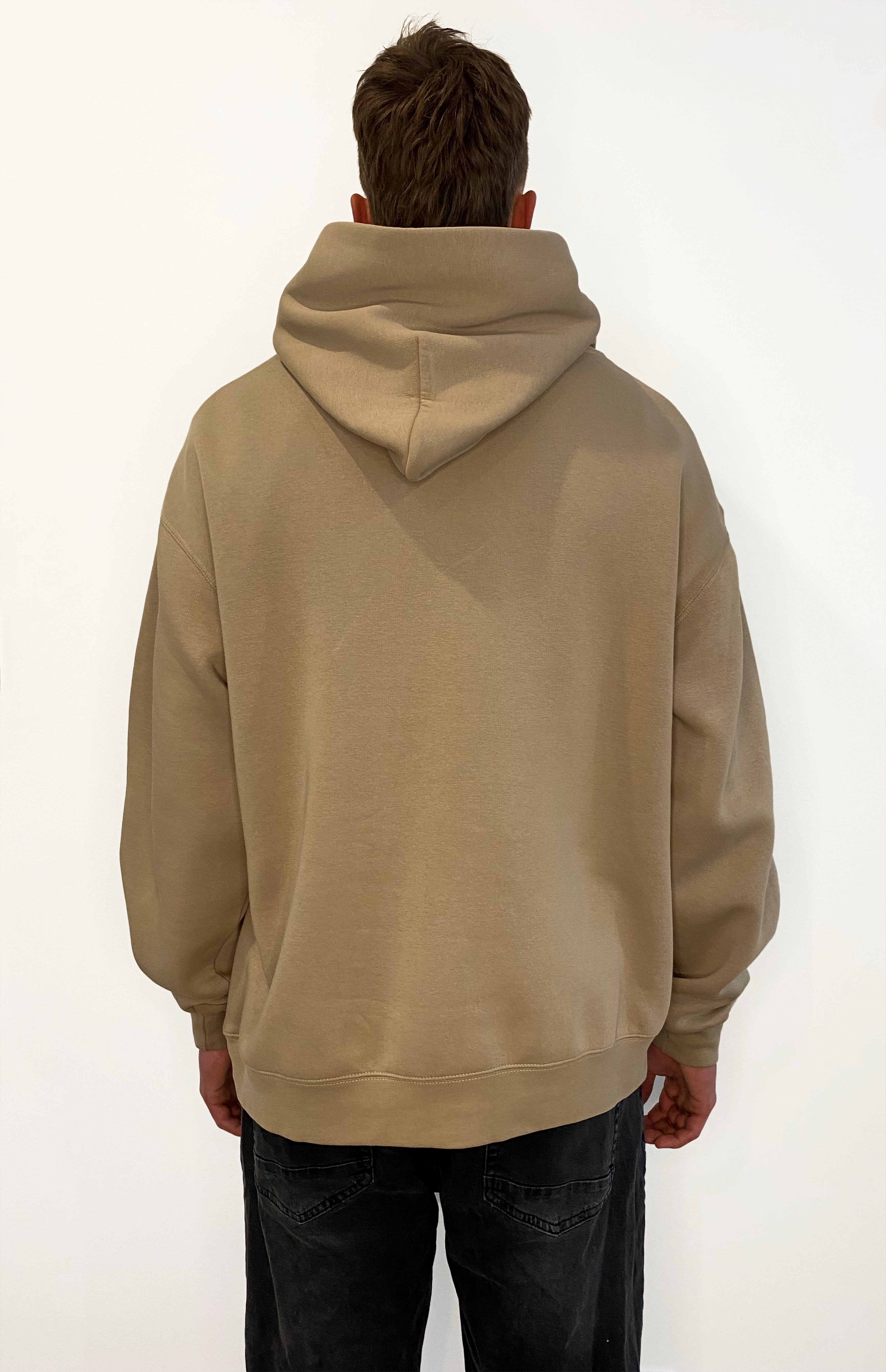 Sand Relaxed Hoodie 4the Green