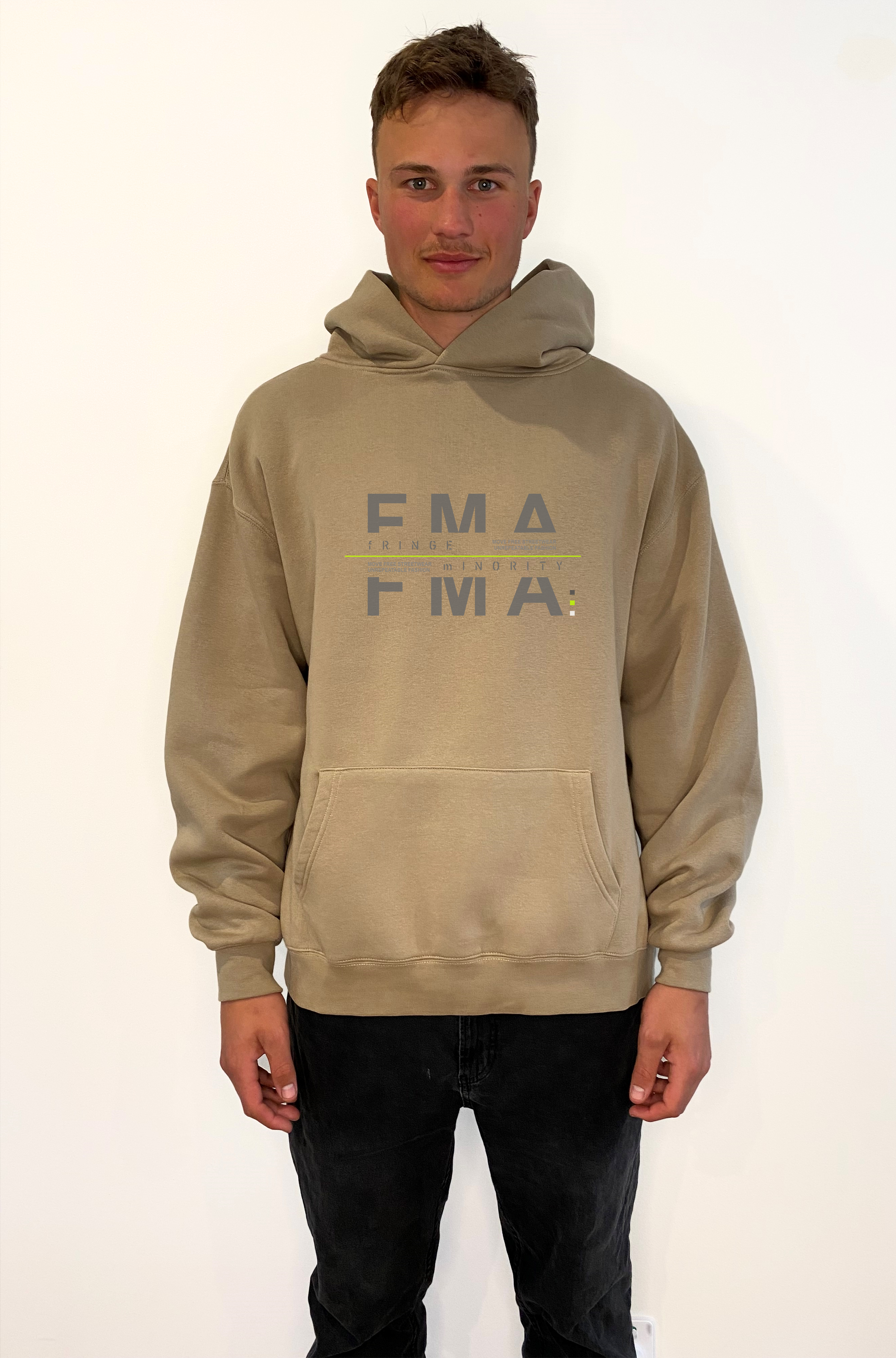 Sand Relaxed Hoodie FMA Green